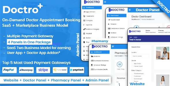[Download] On-Demand Doctor Appointment Booking SaaS Marketplace Business Model 