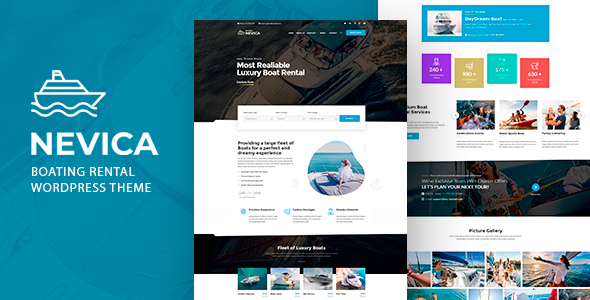 [Download] Nevica – Yacht Rental Theme 