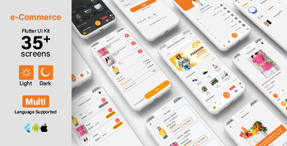 [Download] E-Commerce Flutter App UI Kit – Ready Shop 