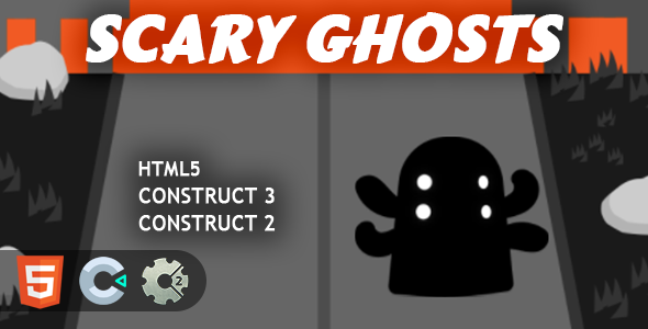 [Download] Scary Ghosts HTML5 Construct 2/3 