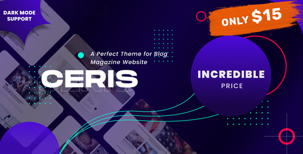 [Download] Ceris – Magazine and Blog WordPress Theme 