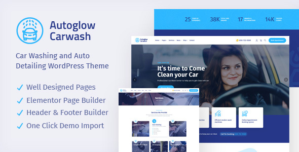 [Download] Autoglow –  Car Wash WordPress Theme 