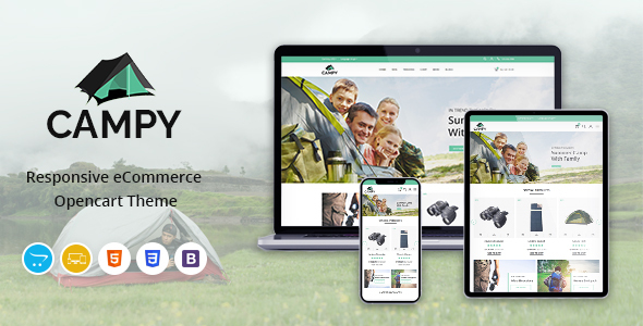 Nulled Campy – Responsive OpenCart Theme free download
