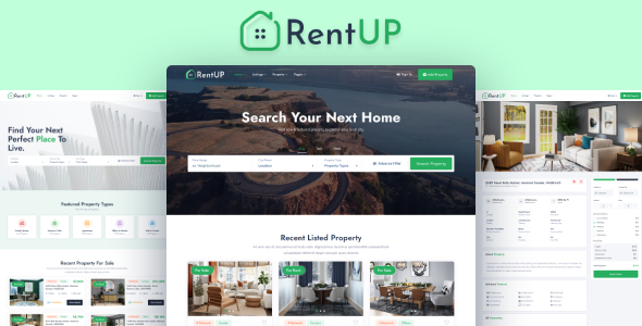 [Download] RentUp – Real Estate HTML Template 