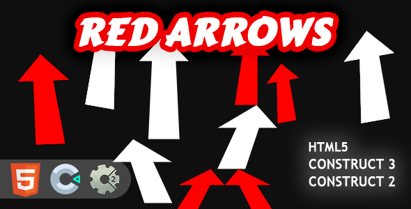 [Download] Red Arrows HTML5 Construct 2/3 Game 