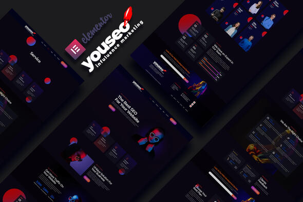 [Download] Youseo – SEO & Digital Creative Agency Elementor Template Kit 