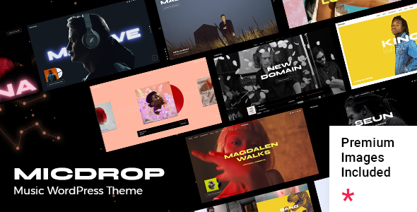 [Download] Micdrop – Music WordPress Theme 