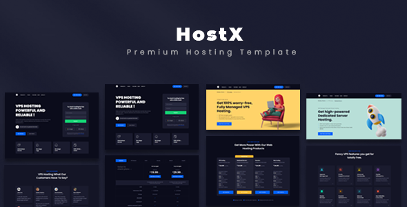 [Download] HostX – Premium Hosting Template 