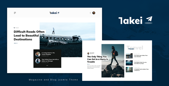 [Download] Takei – Blog and Magazine Joomla Theme 