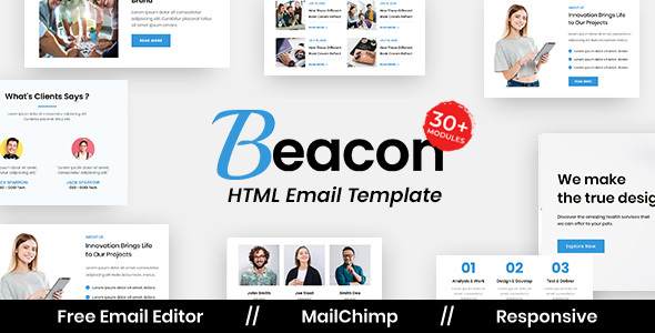 [Download] Beacon Agency – Multipurpose Responsive Email Template 