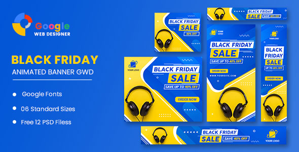 [Download] Product Sale Black Friday HTML5 Banner Ads GWD 