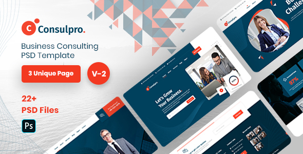 [Download] Consulpro – Business Consulting PSD Template 