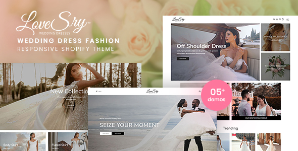 [Download] LoveSry – Wedding Dress Fashion Responsive Shopify Theme 