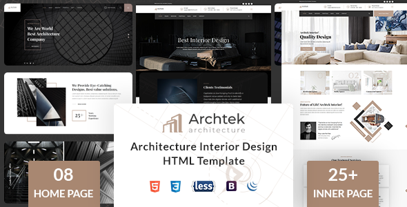 [Download] Archtek – Architecture Interior Design HTML Template 