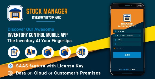 [Download] Stock Manager – Inventory Management Application With SaaS Feature 
