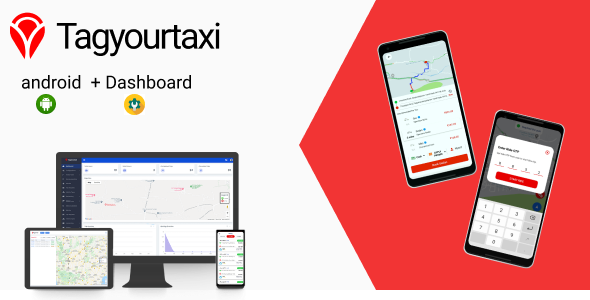 [Download] Tagyourtaxi – Taxi Application | Uber clone – Android + Dashboard 