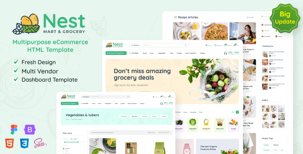 [Download] Nest – Multipurpose eCommerce HTML Template 