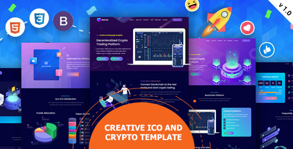 [Download] Tokyland – ICO and Crypto Bootstrap Template 