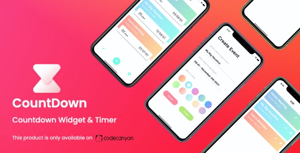 [Download] CountDown App (iOS) | Countdown Widget & Timer 