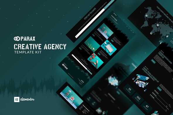 [Download] Parax – Creative Agency Elementor Template Kit 