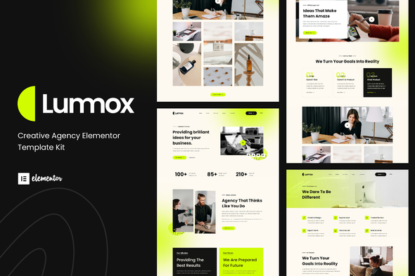[Download] Lummox – Creative Agency Elementor Template Kit 