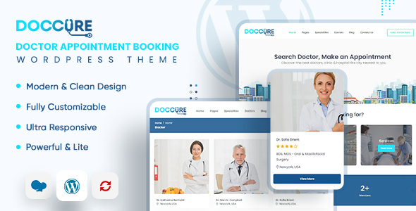 [Download] Doccure – Medical WordPress Theme 