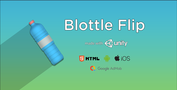 [Download] Bottle Flip | Unity3D | Android, iOS, HTML 