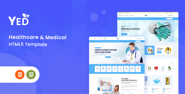 [Download] Yed – Pharmacy & Online Medical Store HTML Template 