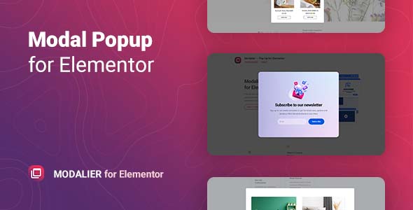 [Download] Modal Popup Window for Elementor – Modalier 