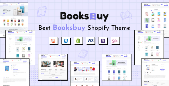 [Download] Booksbuy – eBooks , Book Store Shopify Theme 
