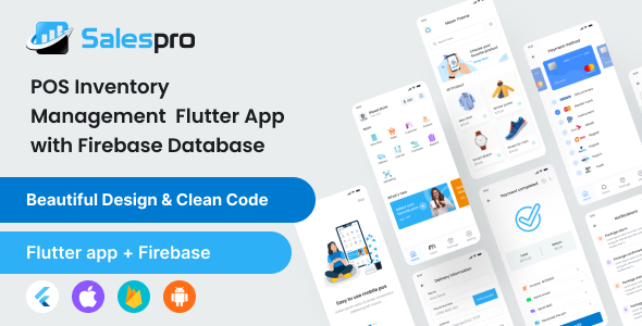 [Download] SalesPro – Flutter POS Inventory Management App With Firebase 