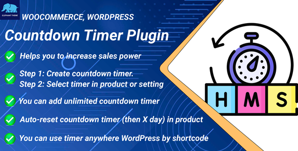 [Download] Countdown Timer plugin for WooCommerce and WordPress 