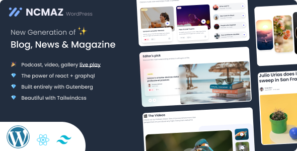 [Download] Ncmaz – Blog Magazine WordPress Theme 