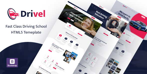 [Download] Drivel – Driving School HTML Template 