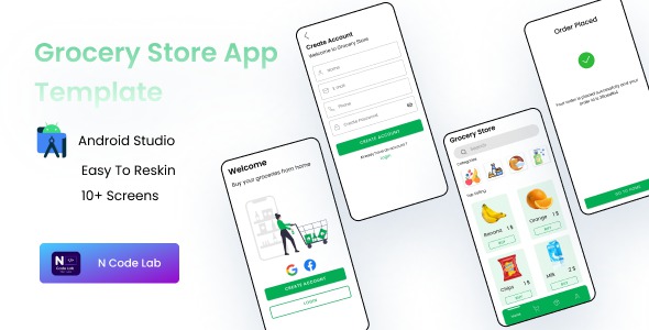 [Download] Grocery Store App || Grocery App Template 