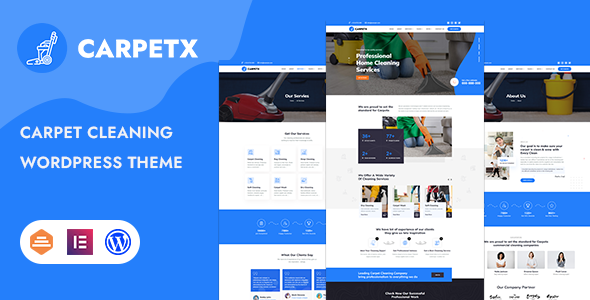 [Download] Carpetx – Cleaning Services WordPress Theme 
