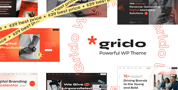 [Download] Grido – Creative Multipurpose WordPress Theme 