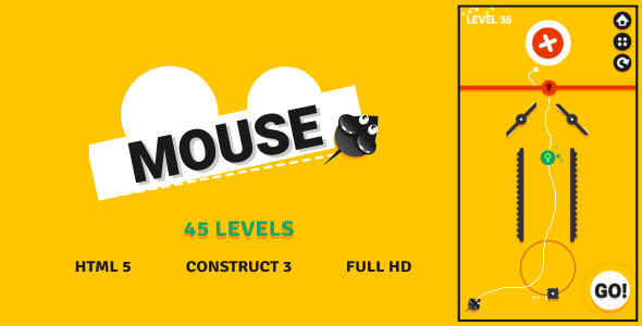 [Download] Mouse – HTML5 Game (Construct3) 