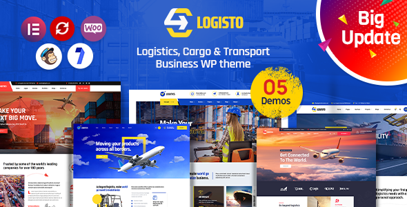 [Download] Logisto – Logistic and Cargo WordPress Theme 