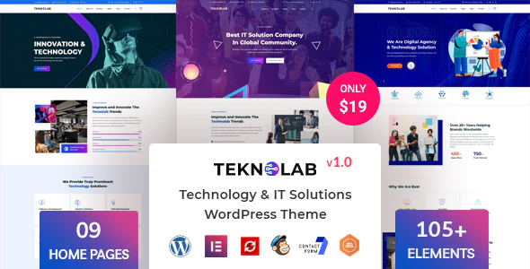 [Download] Teknolab – Technology & IT Solutions WordPress Theme 