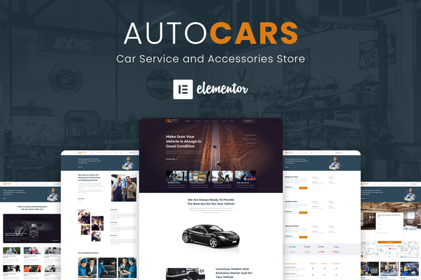 [Download] AutoCars – Car Care & Repair Elementor Template Kit 