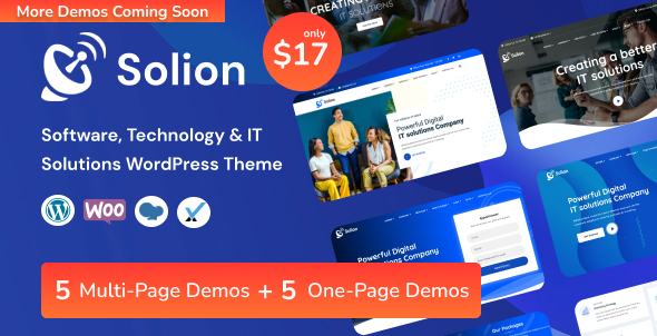 [Download] Solion – Technology & IT Solutions WordPress Theme 