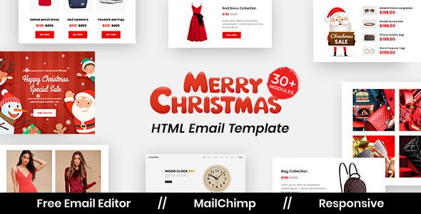 [Download] Christmas Sale – Multipurpose Responsive Email Template 