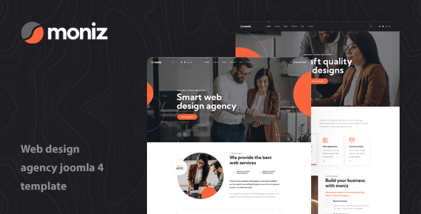 [Download] Moniz – Web Design Agency Joomla 4 Template 