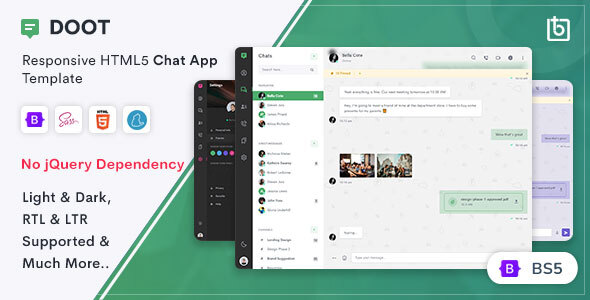 [Download] Doot – Chat App Template 