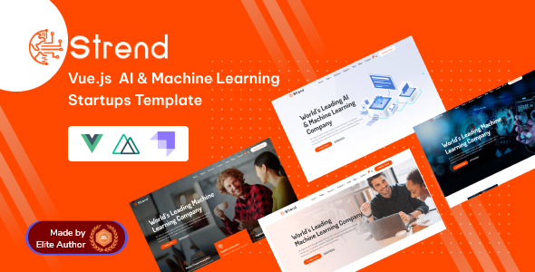 [Download] Strend – Vuejs Machine Learning Template 