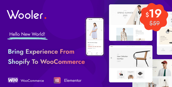 [Download] Wooler – Conversion Optimized WooCommerce Theme 