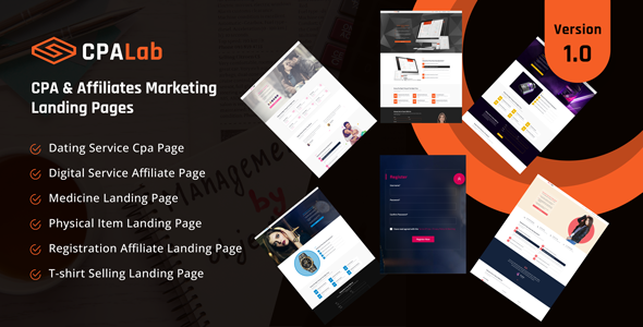 [Download] CpaLab – Cpa And Affiliates Marketing Landing Pages 