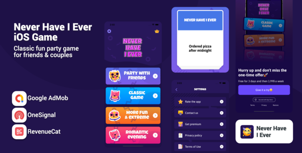 [Download] Never Have I Ever – Party Game 