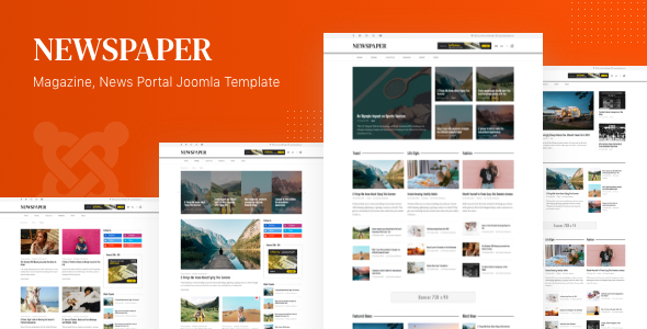 [Download] Newspaper – Magazine, News Portal Joomla 4 Template 